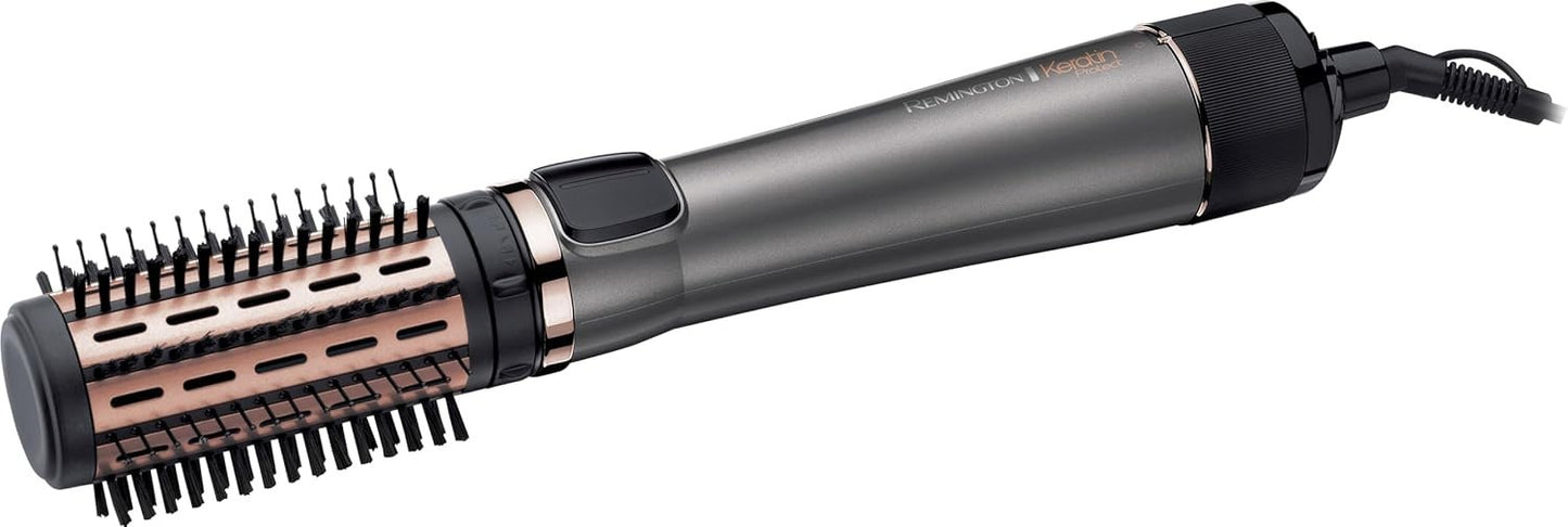 Remington Spazzola rotante per capelli, Asciugacapelli, 1000 W, Setole Morbide