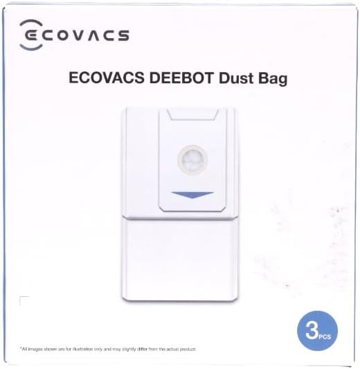 ECOVACS Sacchetti antibatterici per la polvere per il robot aspirapolvere DEEBOT