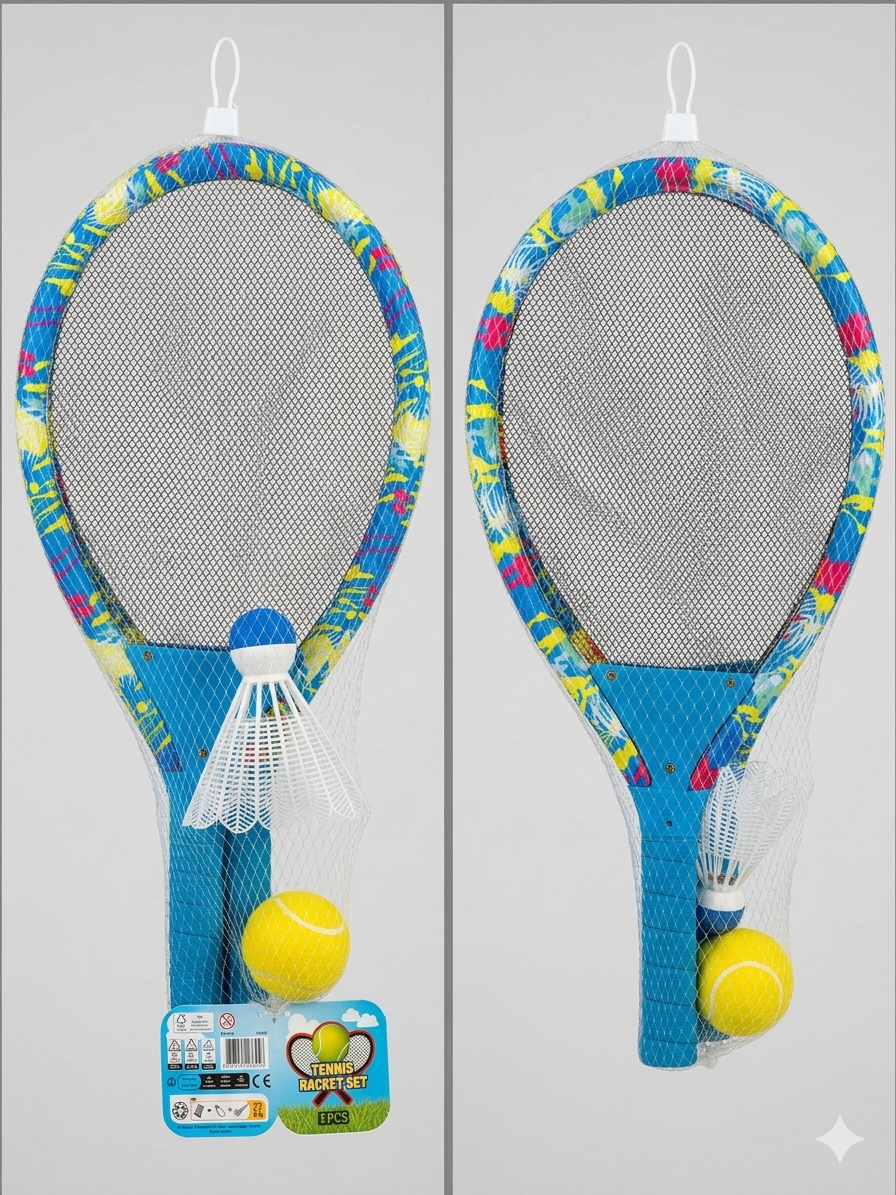 Set Racchette da Tennis "Active Play" (4 pezzi)