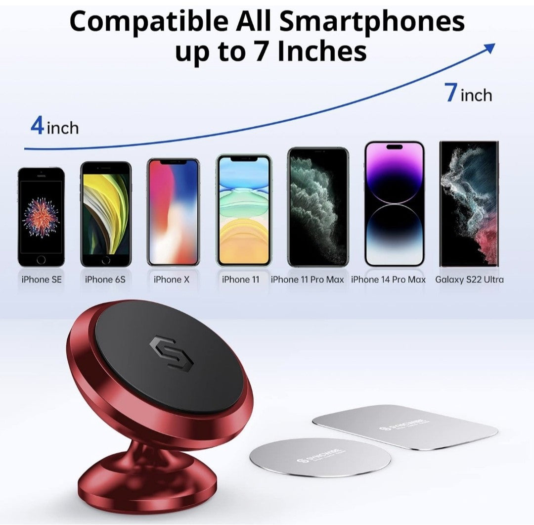 Syncwire Porta Cellulare Magnetico Auto - Universale Supporto Telefono Auto