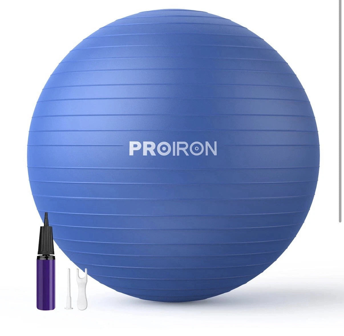 PROIRON Palla Fitness con Pattern di Pose, Fitball 65 cm con Pompa palla pilates