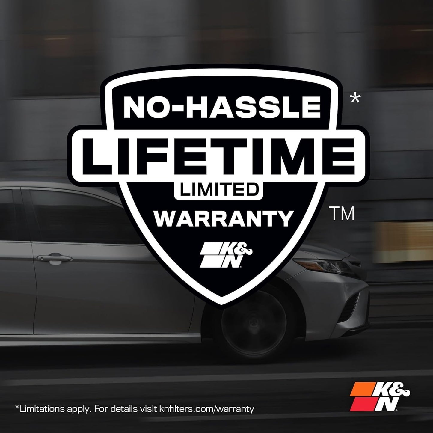 K&N 33-2966 Filtri Aria Sostitutivi Auto, Lavabile e Riutilizzabile