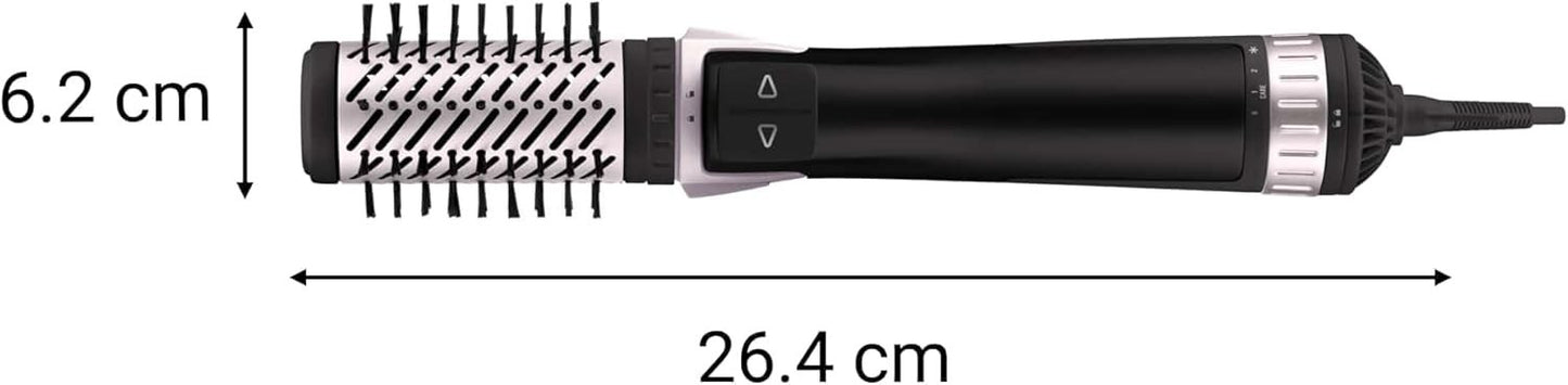 Rowenta Brush Activ' Dry & Style, Spazzola Rotante ad Aria Calda, 2 Spazzole
