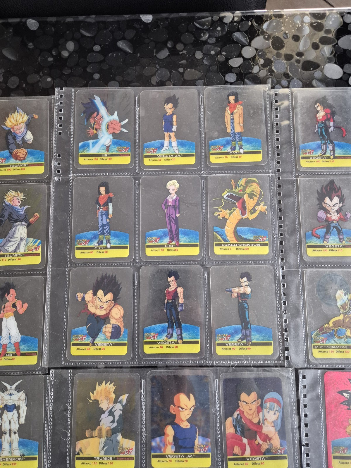 Lamincard Dragonball Gt Lotto Da 88 Card Come In Foto In Buone Condizioni 
