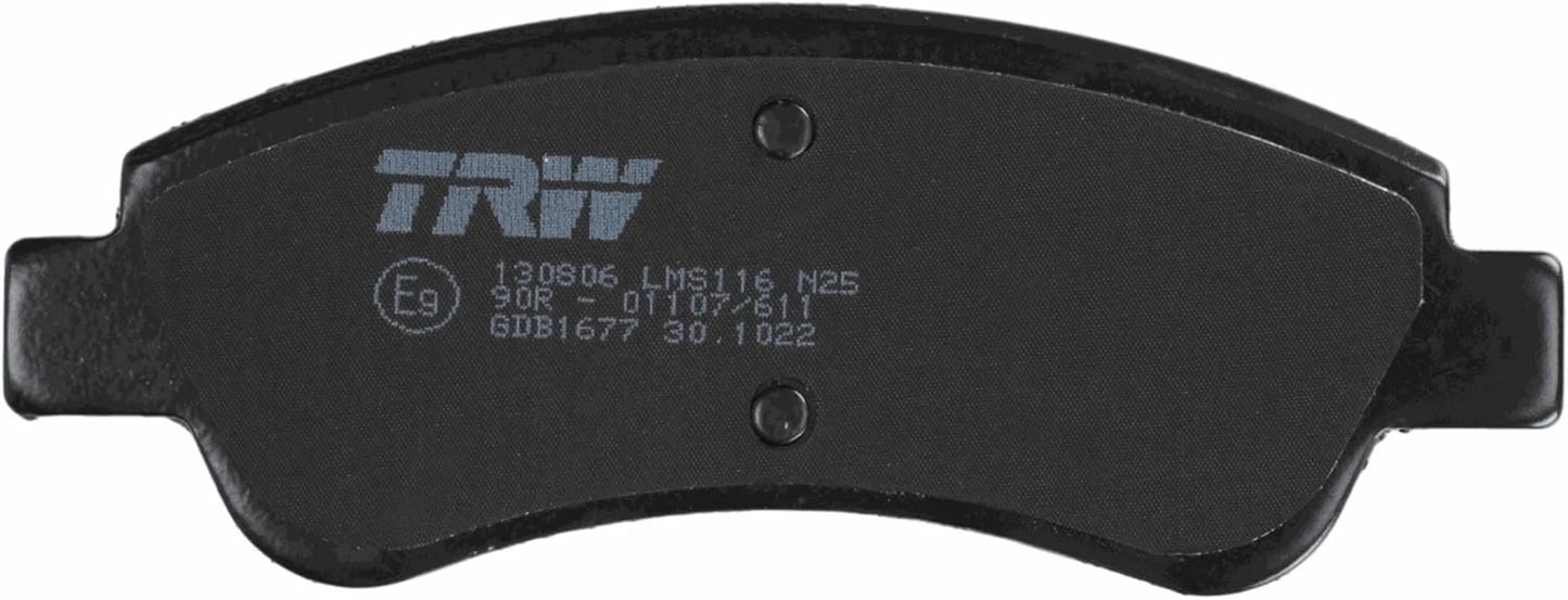 TRW COTEC GDB1677 Pastiglie Freno Set di 4 Assale anteriore