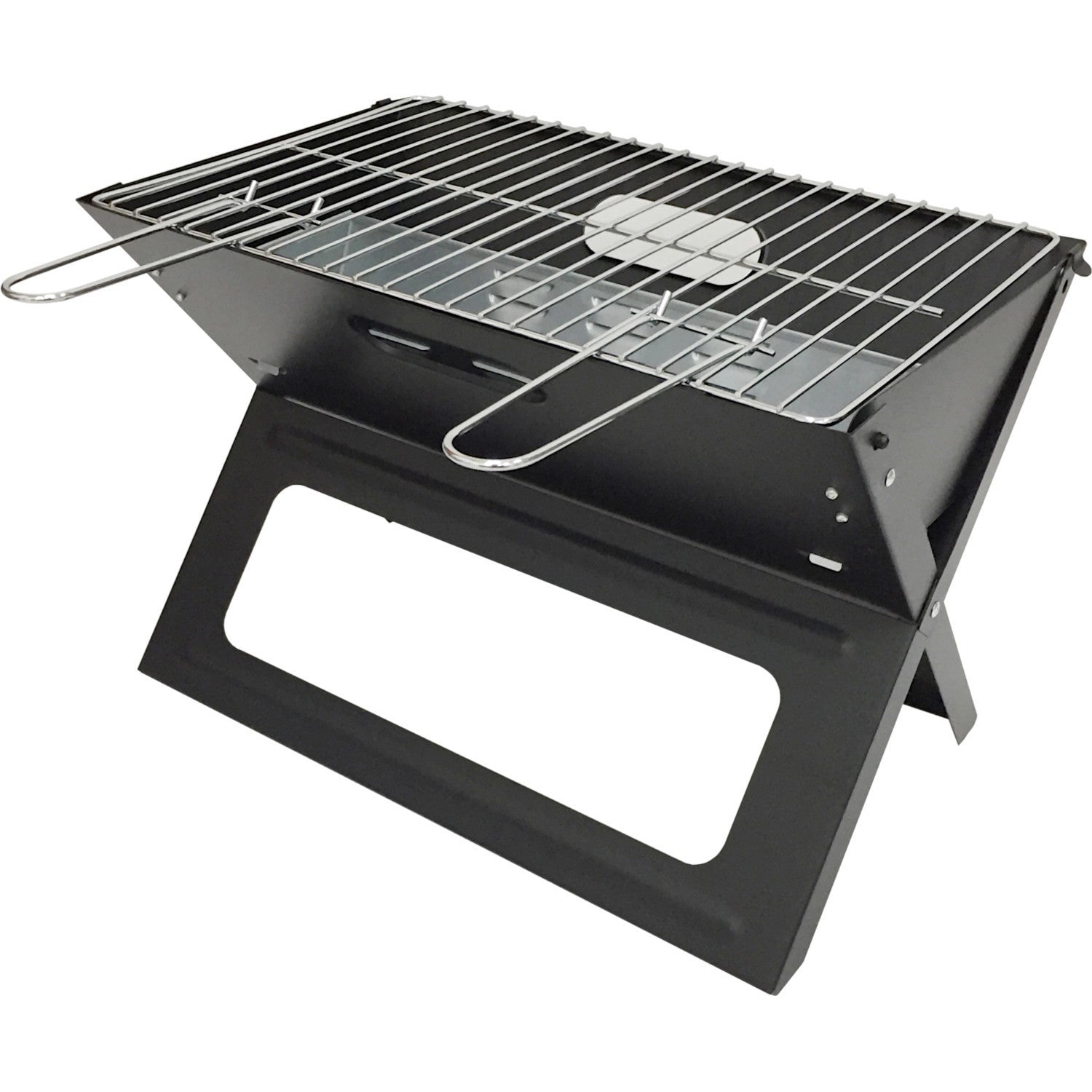 Griglia pieghevole, Mini griglia portatile e compatta, Barbecue Pieghevole