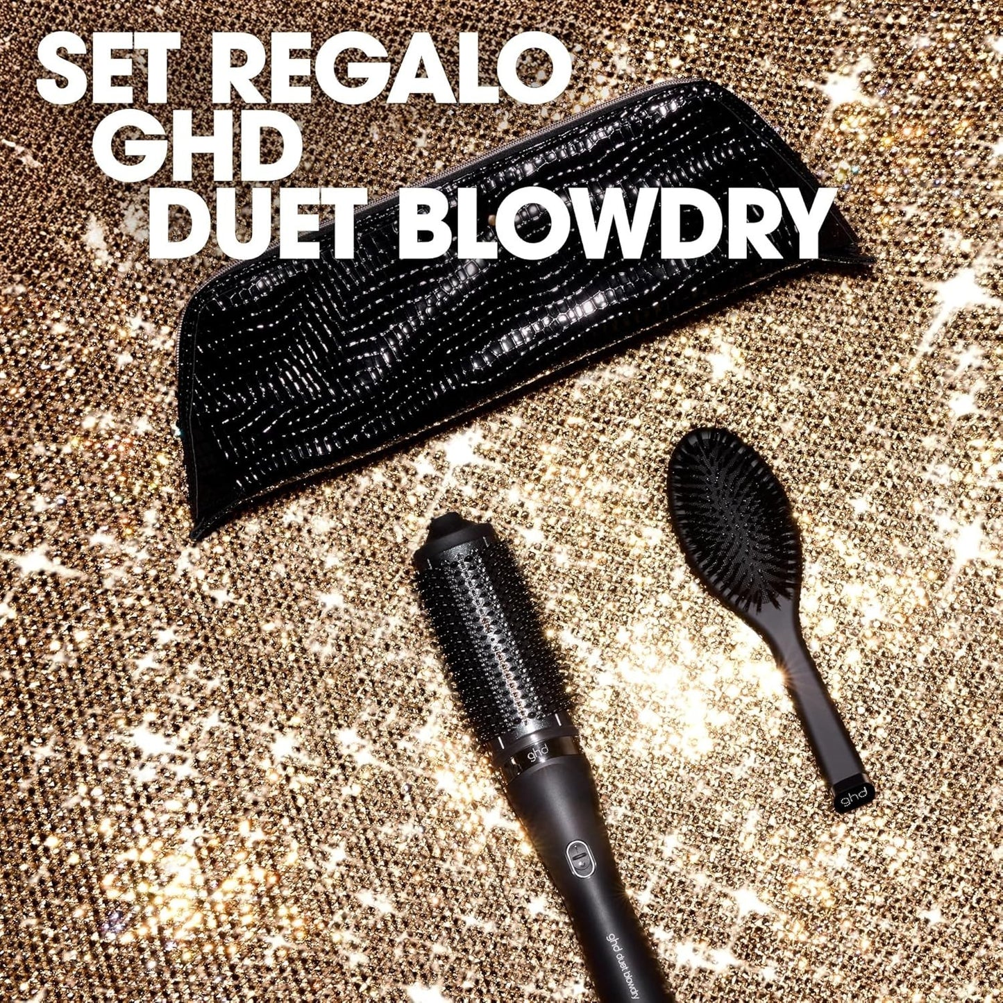 ghd Set Regalo Duet Blowdry, Include Spazzola Asciugacapelli Lisciante 2-in-1