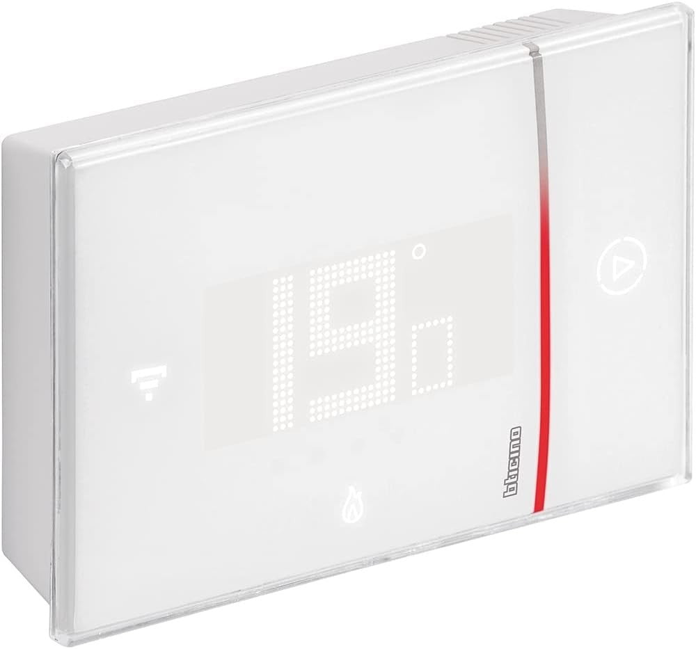 BTICINO SXW8002W Termostato WiFi Smarther2 with Netatmo, Termostato Caldaia