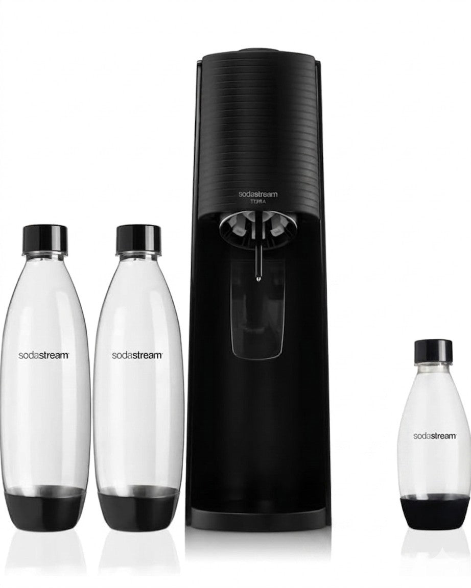 SodaStream Gasatore d’acqua Terra, incluse 3 bottiglie