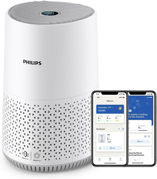 Philips Purificatore d'Aria Serie 600, Sensore Intelligente, ideale per allergie