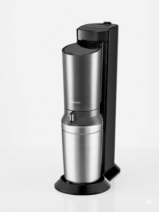 SodaStream Crystal 3.0, gasatore per acqua a connessione rapida, senza bombola