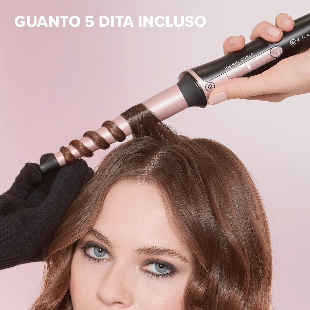 Bellissima Imetec Iconic Curls, ferro arricciacapelli, rivestimento in ceramica