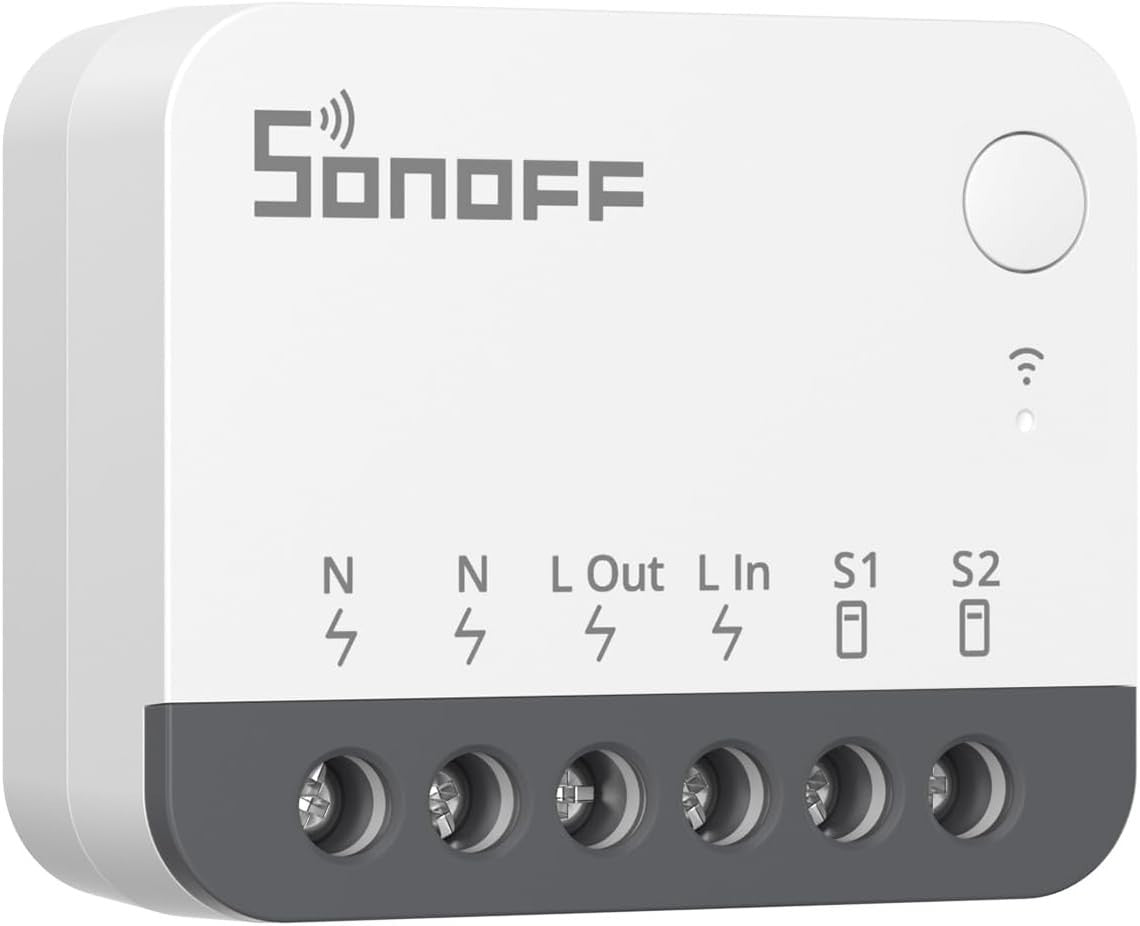 SONOFF ZBMINIR2 Zigbee Smart Switch 2-Way, Interruttore intelligente, controllo