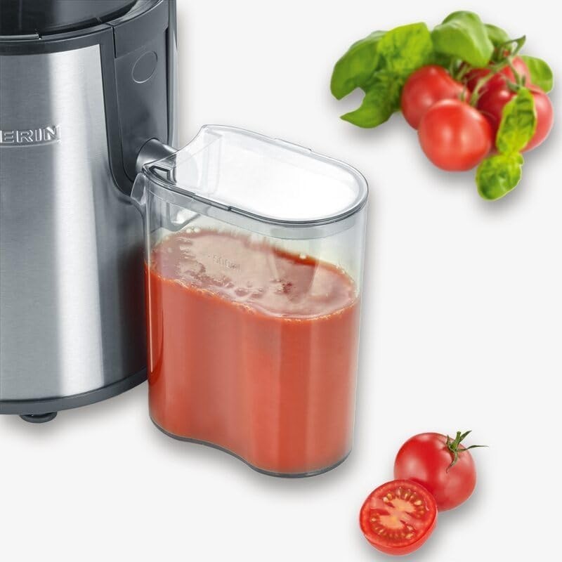 SEVERIN ES 3566 Centrifuga professionale 400W BPA Free, Acciaio Inox, 0,5L