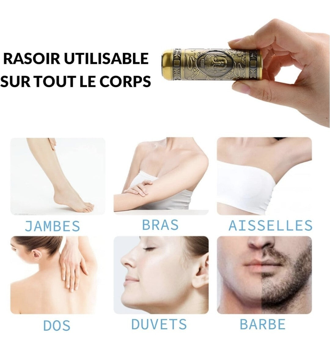 Rasoio elettrico portatile mini shave, mini rasoio elettrico portatile