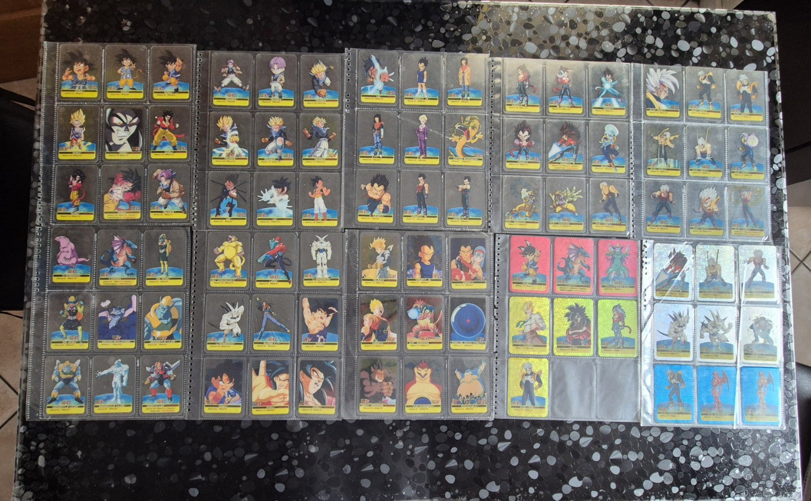 Lamincard Dragonball Gt Lotto Da 88 Card Come In Foto In Buone Condizioni 