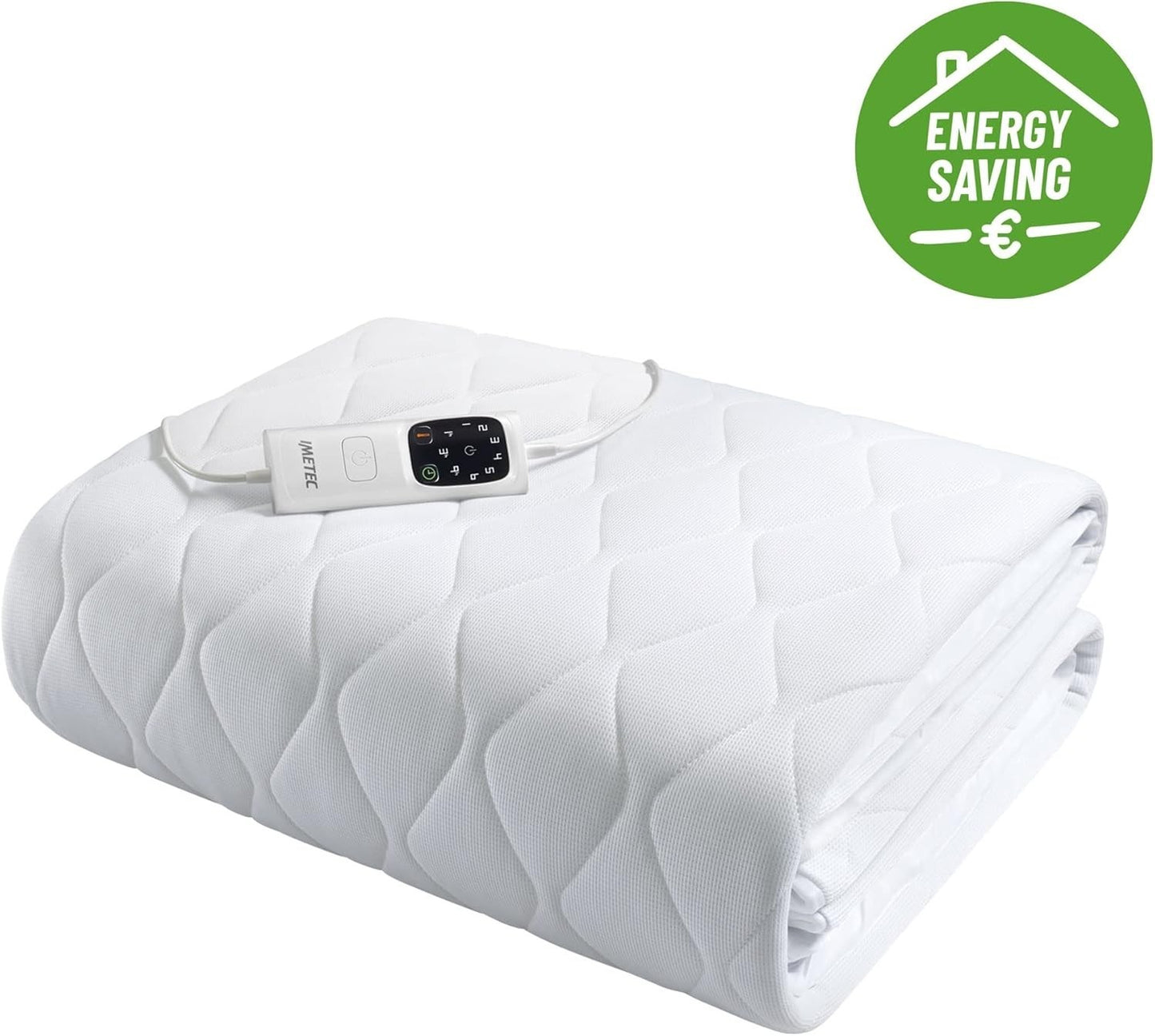 Imetec Scaldasonno Adapto maxi coprimaterasso singolo 195x90 cm, basso consumo