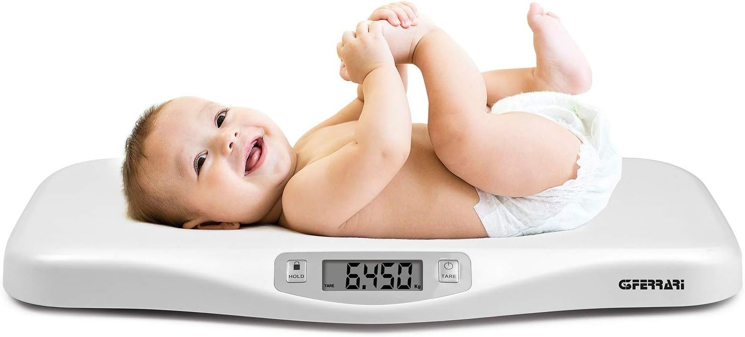G3 ferrari g30021 crescobene bilancia pesa bimbi, 5 gr/ 20 kg, display lcd
