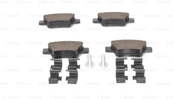 Bosch BP1009 Pastiglie Freni Auto Asse Posteriore 0986494605, peugeot citroen