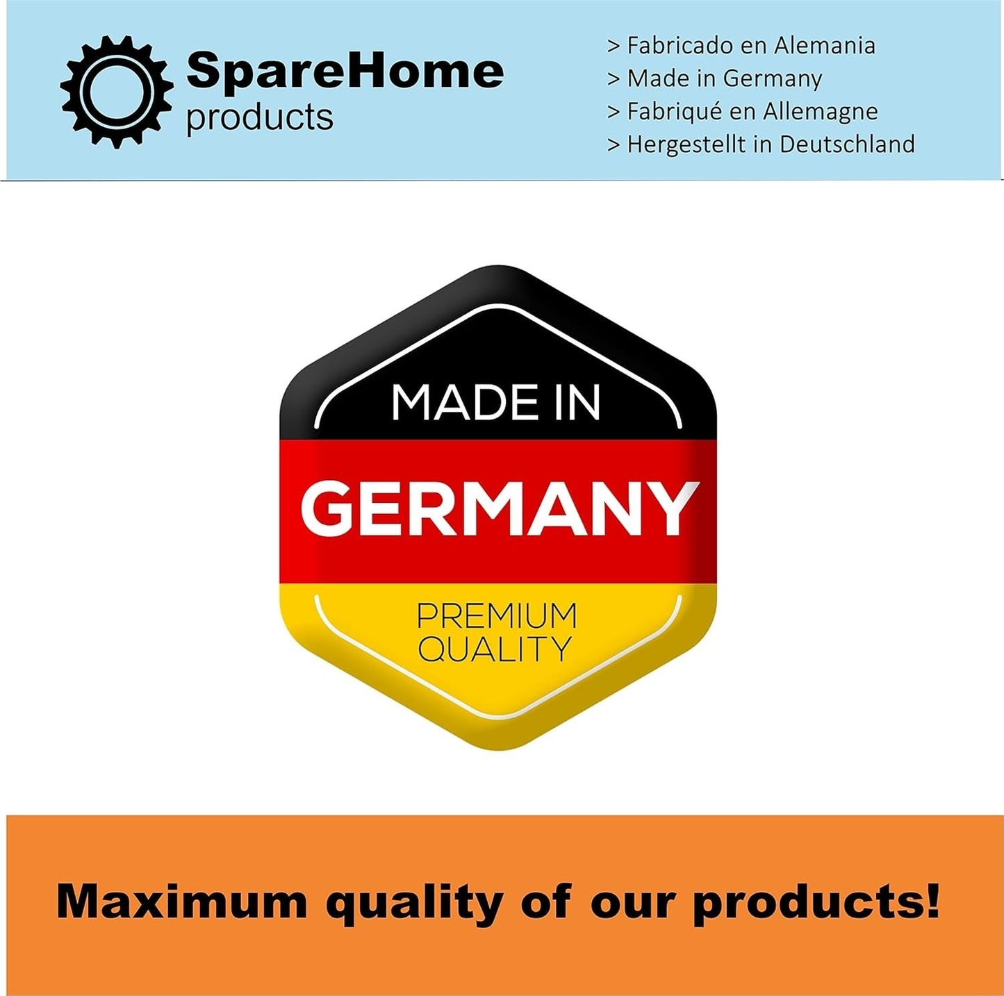SpareHome 10 sacchetti ad alta filtrazione compatibili con aspirapolvere Einhell