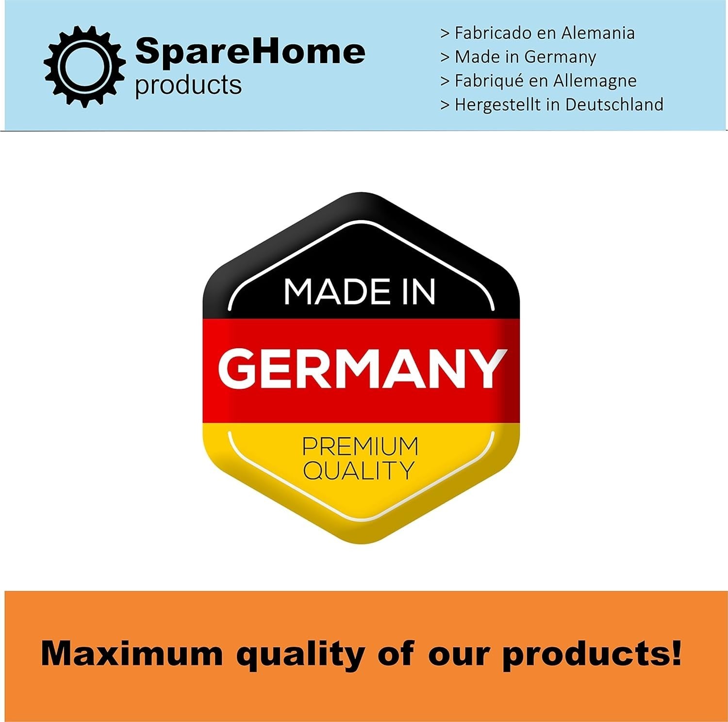 SpareHome 10 sacchetti ad alta filtrazione compatibili con aspirapolvere Einhell