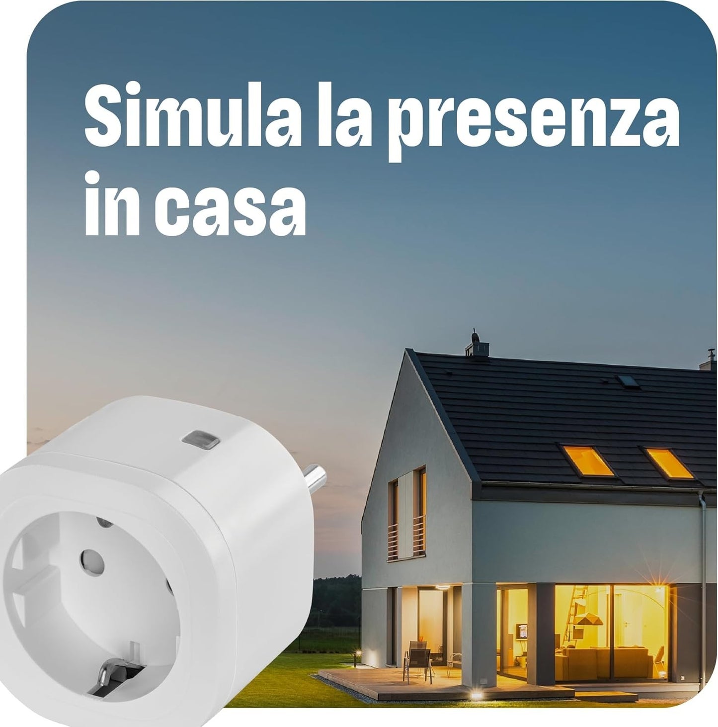 OMAJIN by Netatmo Set di 3 prese intelligenti, Timer, Monitoraggio Consumo