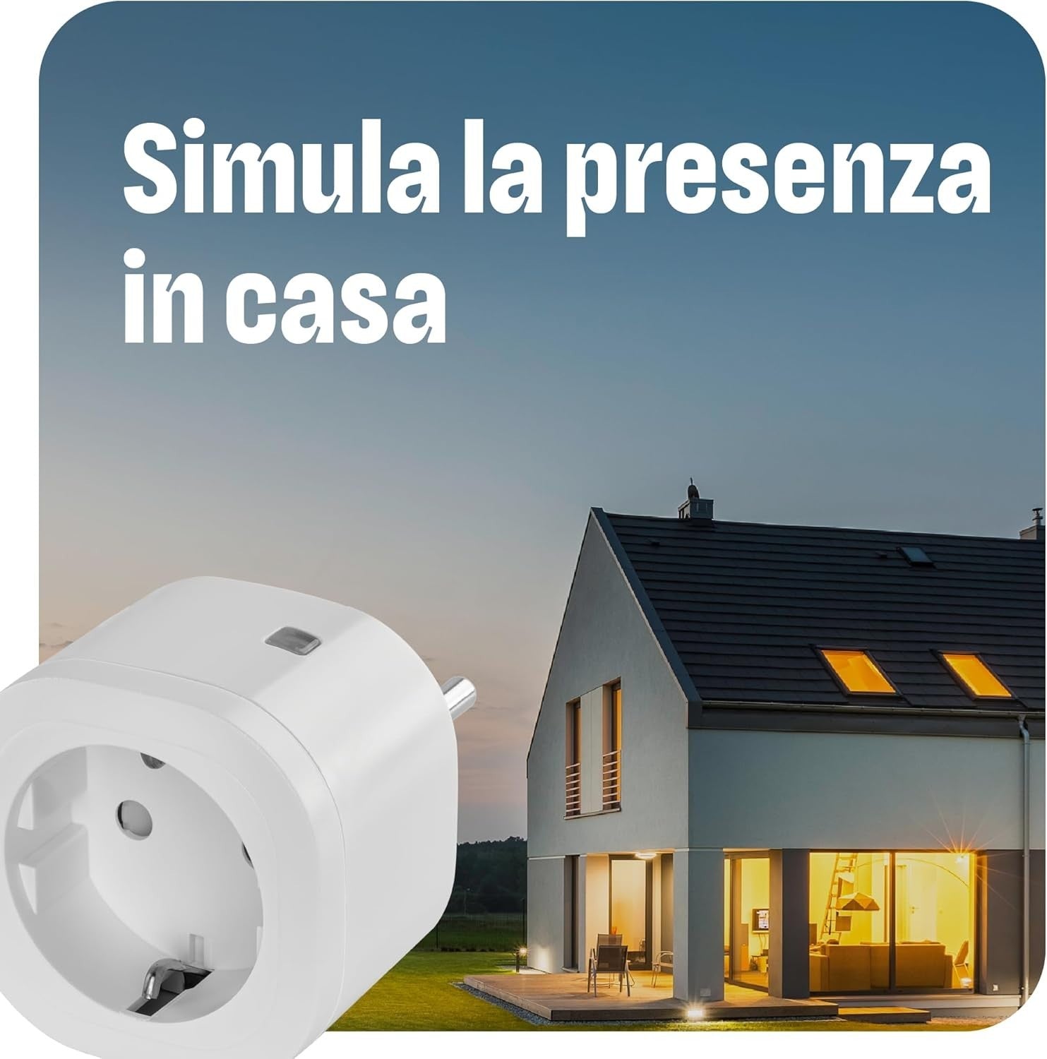 OMAJIN by Netatmo Set di 3 prese intelligenti, Timer, Monitoraggio Consumo