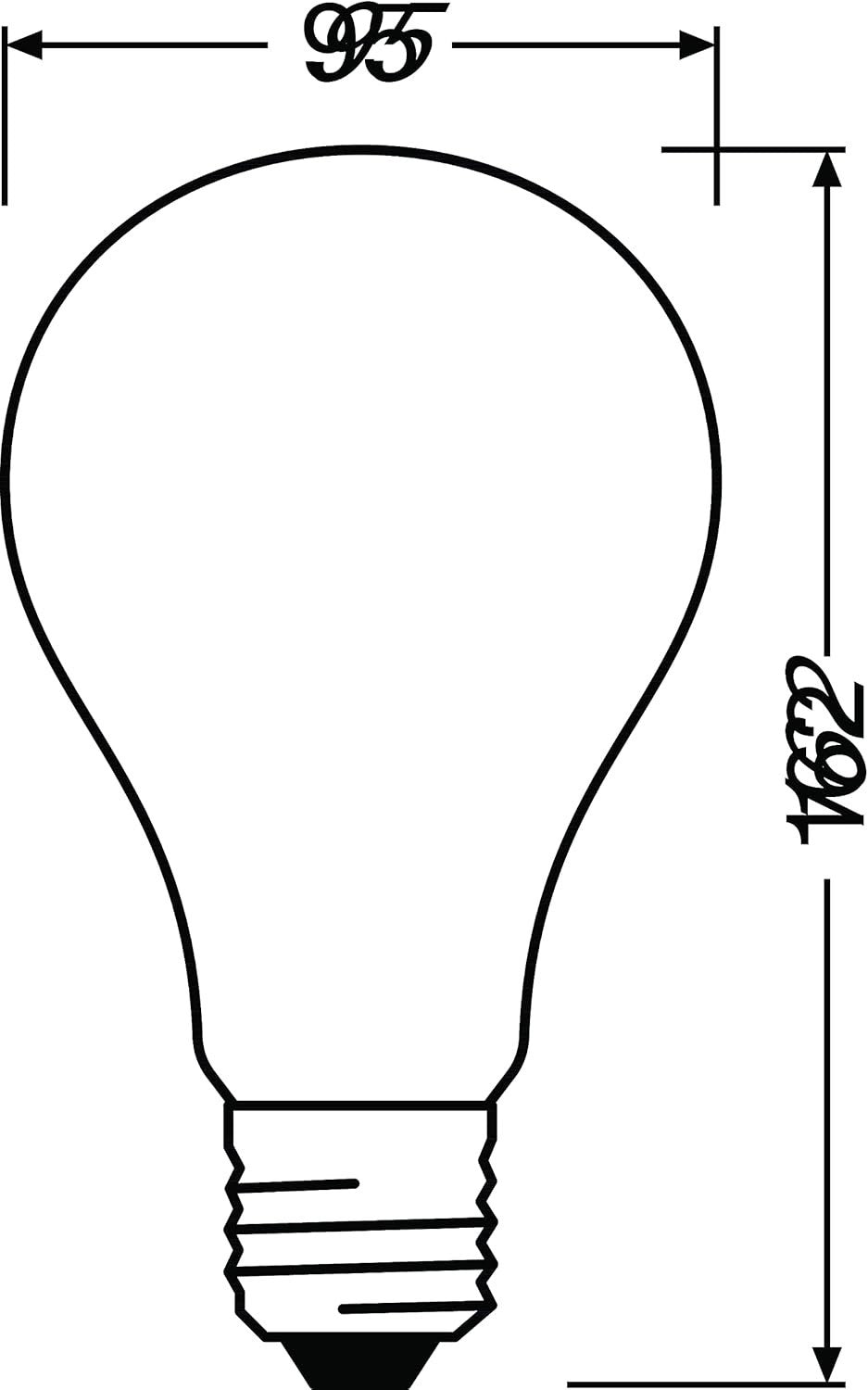 OSRAM Lampada LED, Attacco: E27, Cool White, 4000 K, 24 W, sostituzione per 200W