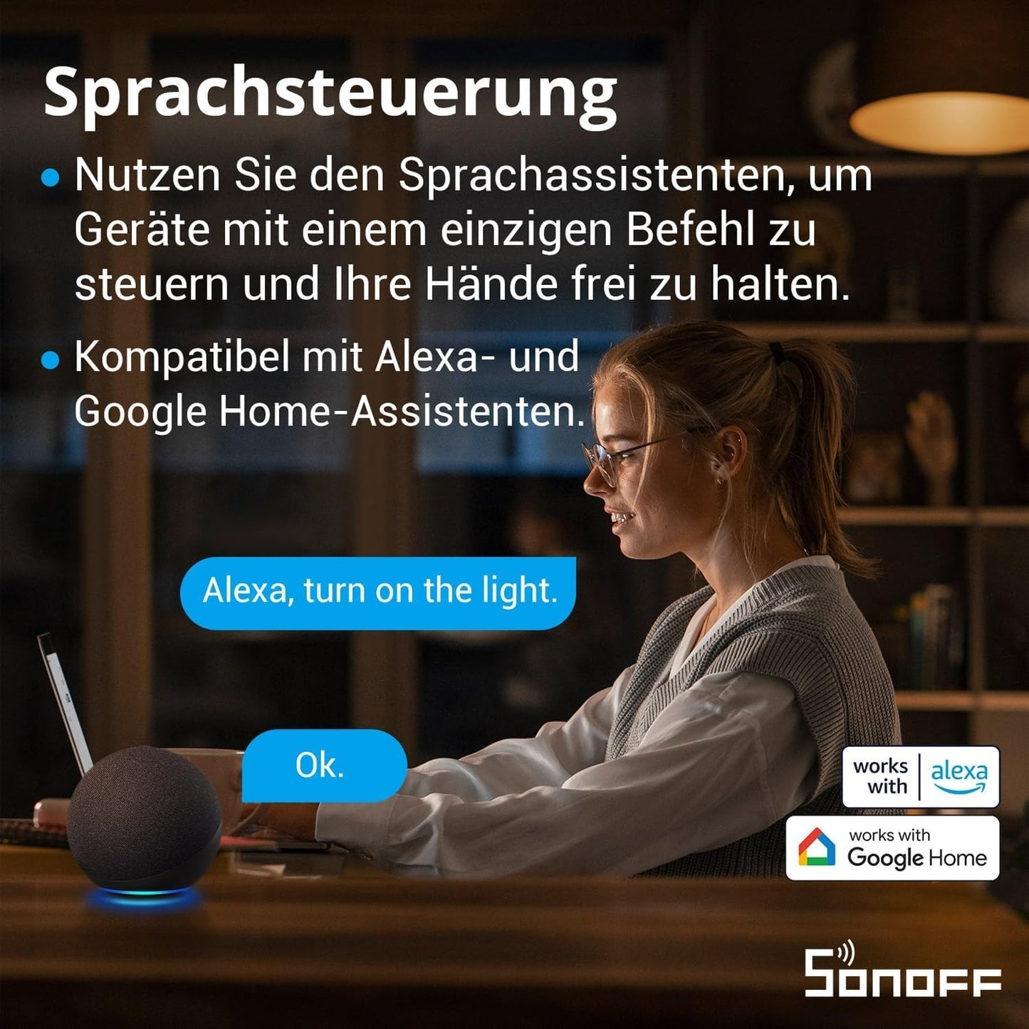SONOFF ZBMINIR2 Zigbee Smart Switch 2-Way, Interruttore intelligente, controllo