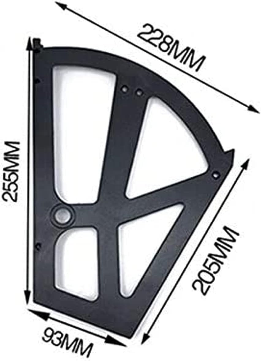 Cerniere per scarpiere, 228 x 255 mm, in plastica, a due strati, per armadietti