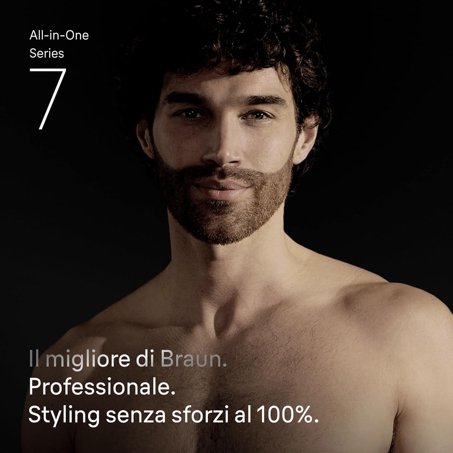 Braun Rifinitore All-In-One Series 7, Rasoio Elettrico Barba E Capelli 13In1