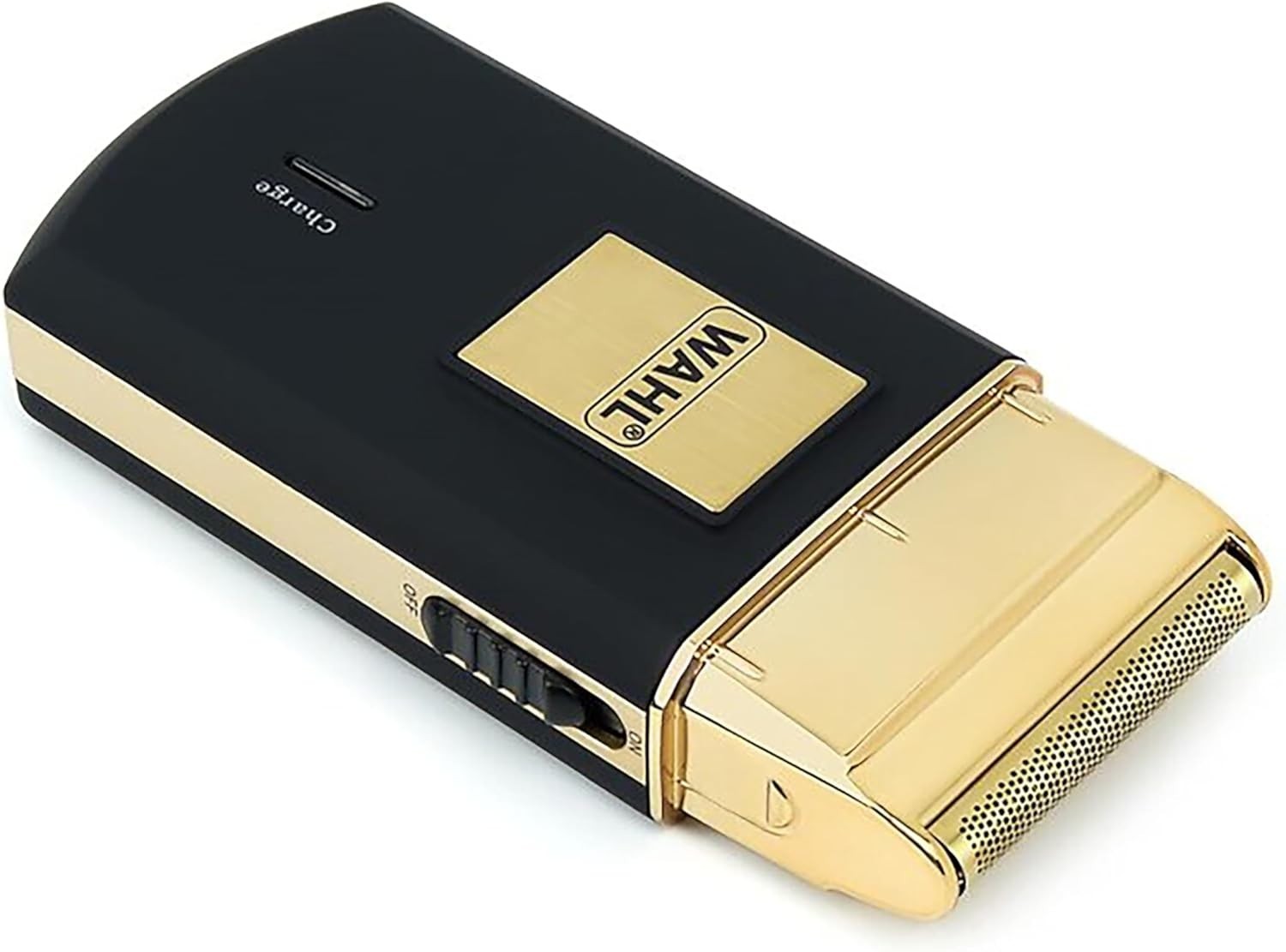 Wahl Travel Shaver Gold Edition Rasoio elettrico cordless e ricaricabile per uom