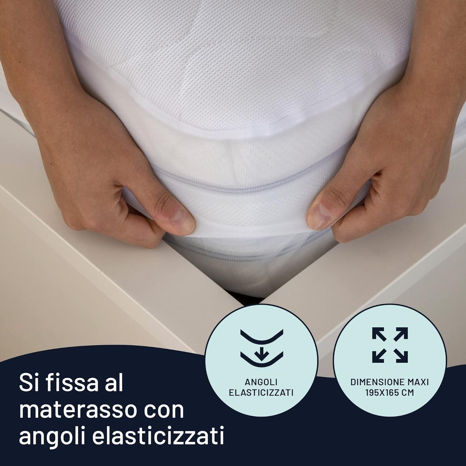 Imetec Scaldasonno Adapto maxi coprimaterasso singolo 195x90 cm, basso consumo