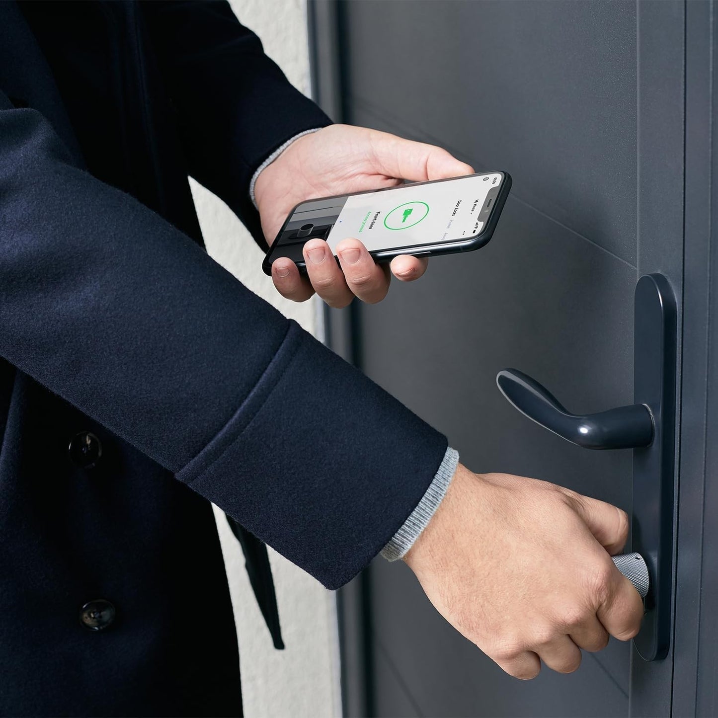 Netatmo Doorlock Serratura e Chiavi Intelligenti Netatmo, Accesso sicuro via sma