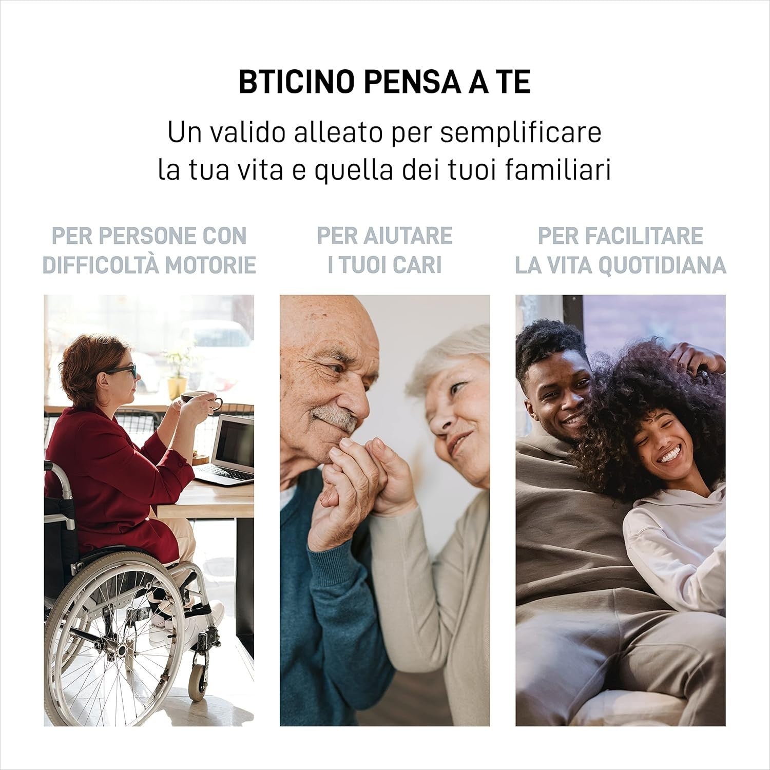 BTICINO SXW8002W Termostato WiFi Smarther2 with Netatmo, Termostato Caldaia