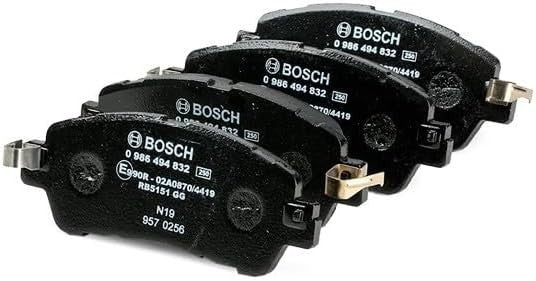 Bosch BP2006 Pastiglie Freni Auto Asse Anteriore 0986494832, Mazda 2