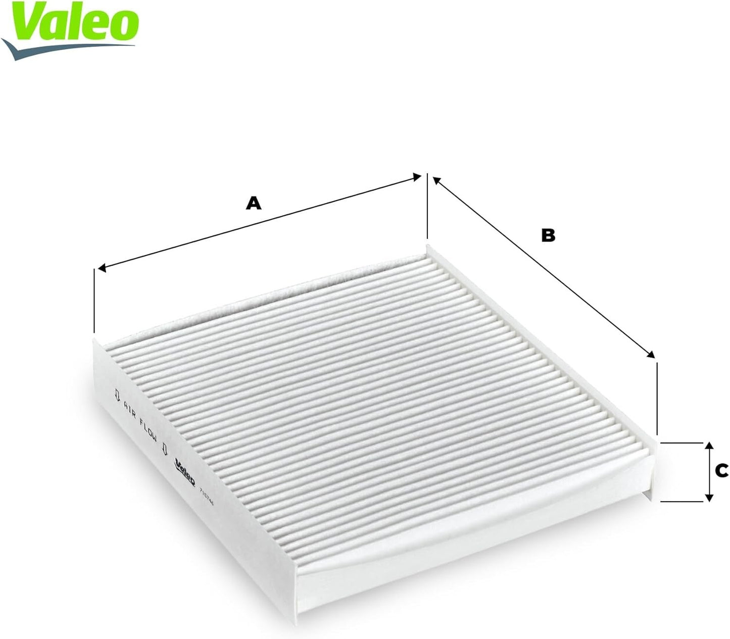 Filtro aria abitacolo Valeo ESSENTIAL 715740 Filtro particelle (polline) Protezi