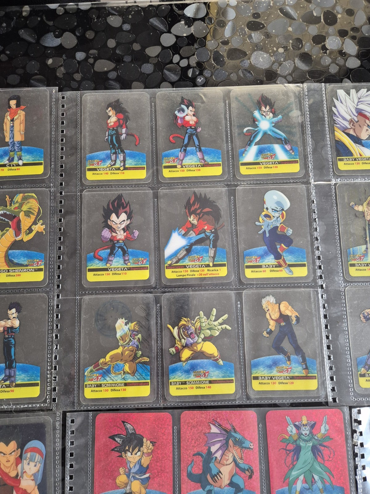Lamincard Dragonball Gt Lotto Da 88 Card Come In Foto In Buone Condizioni 