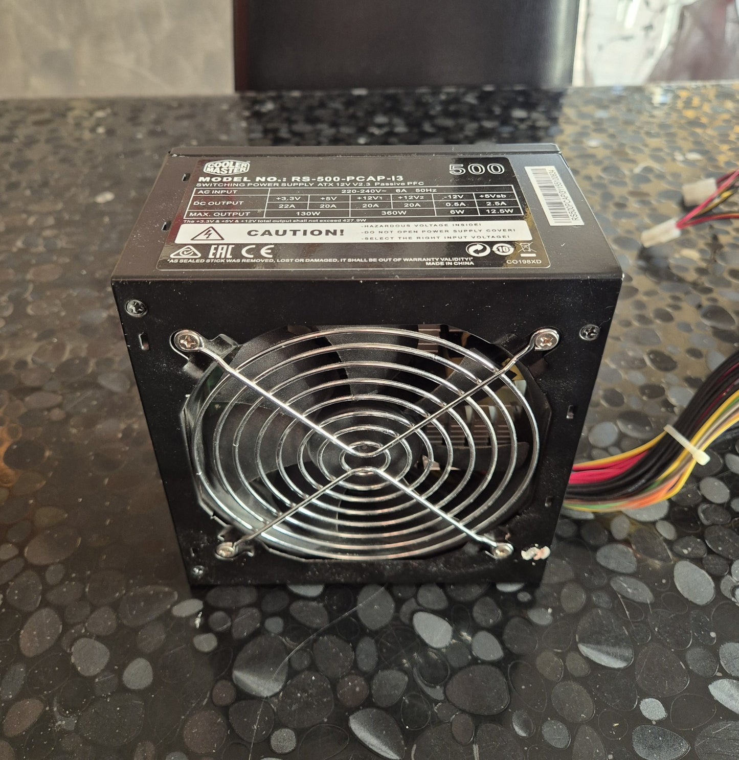 COOLER MASTER RS-500-PCAP-I3 ALIMENTATORE 500W ATX PC DESKTOP - NERO