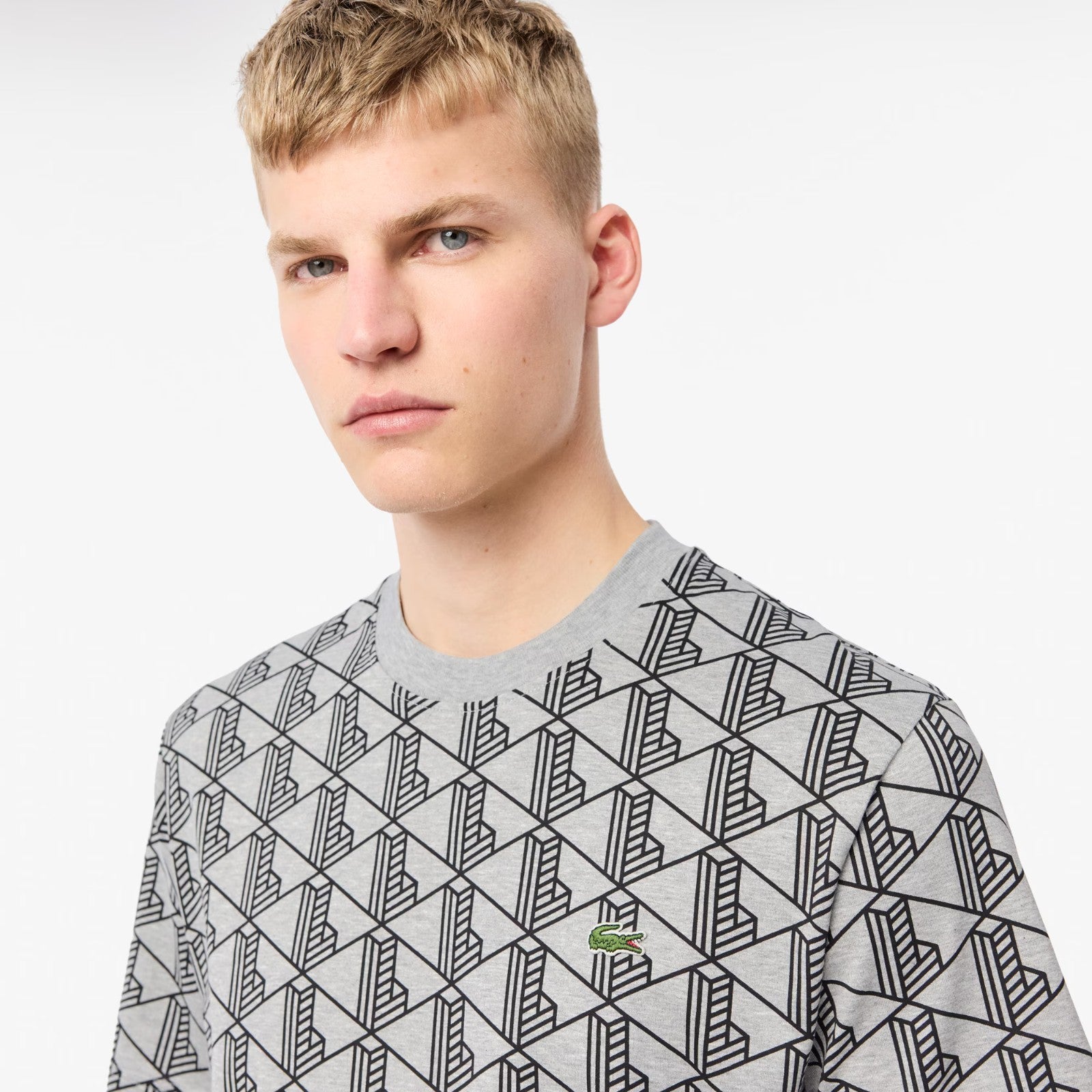 T-shirt Lacoste Girocollo Uomo Taglia XL In Cotone Nuova Con Cartellino E Busta 