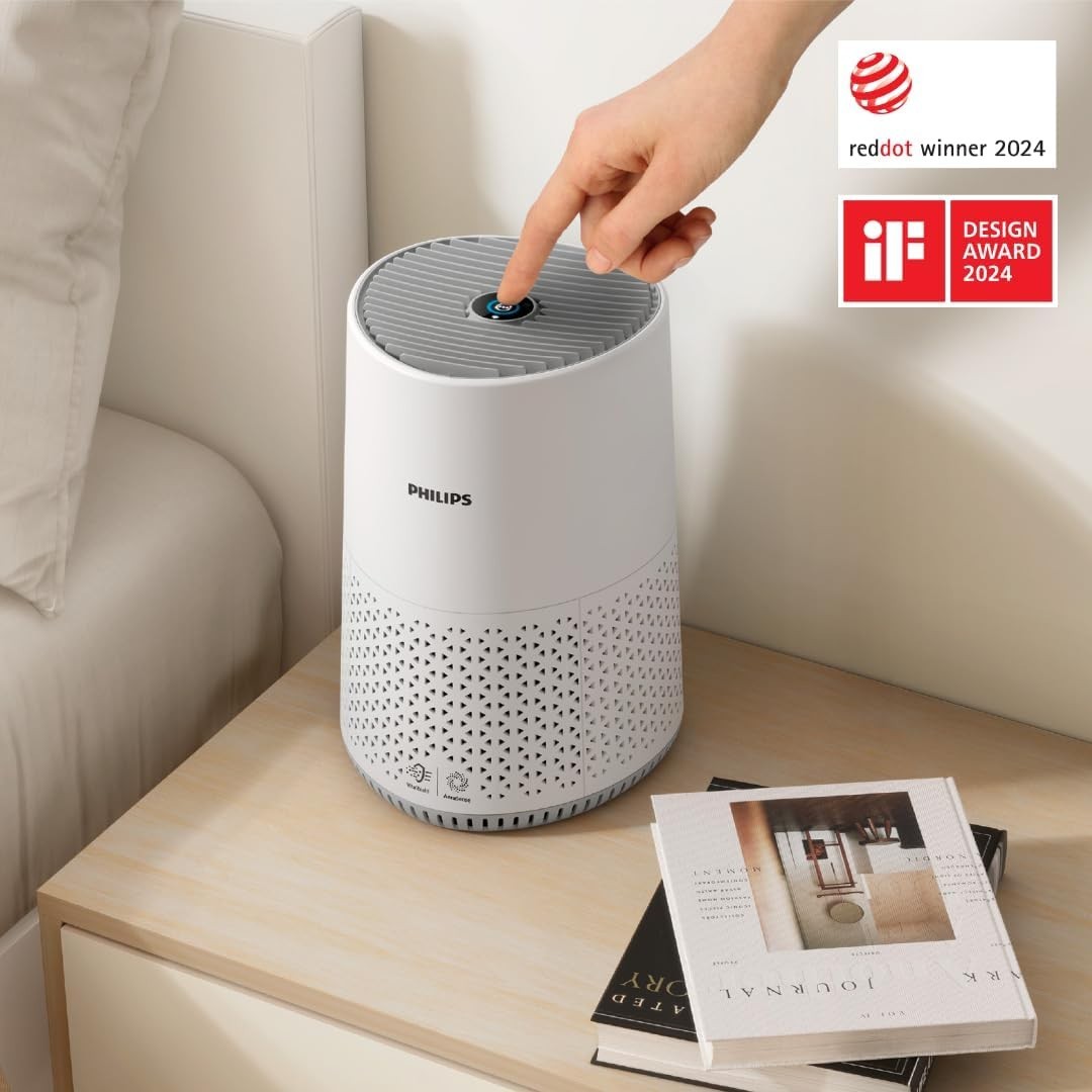 Philips Purificatore d'Aria Serie 600, Sensore Intelligente, ideale per allergie