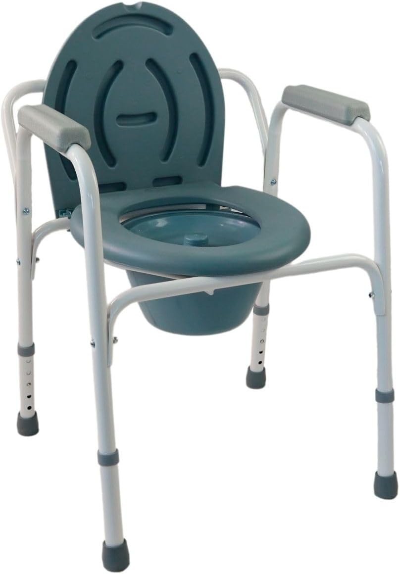 Mobiclinic, Sedia con WC, Arroyo, Coperchio, Secchio Estraibile, Regolabile