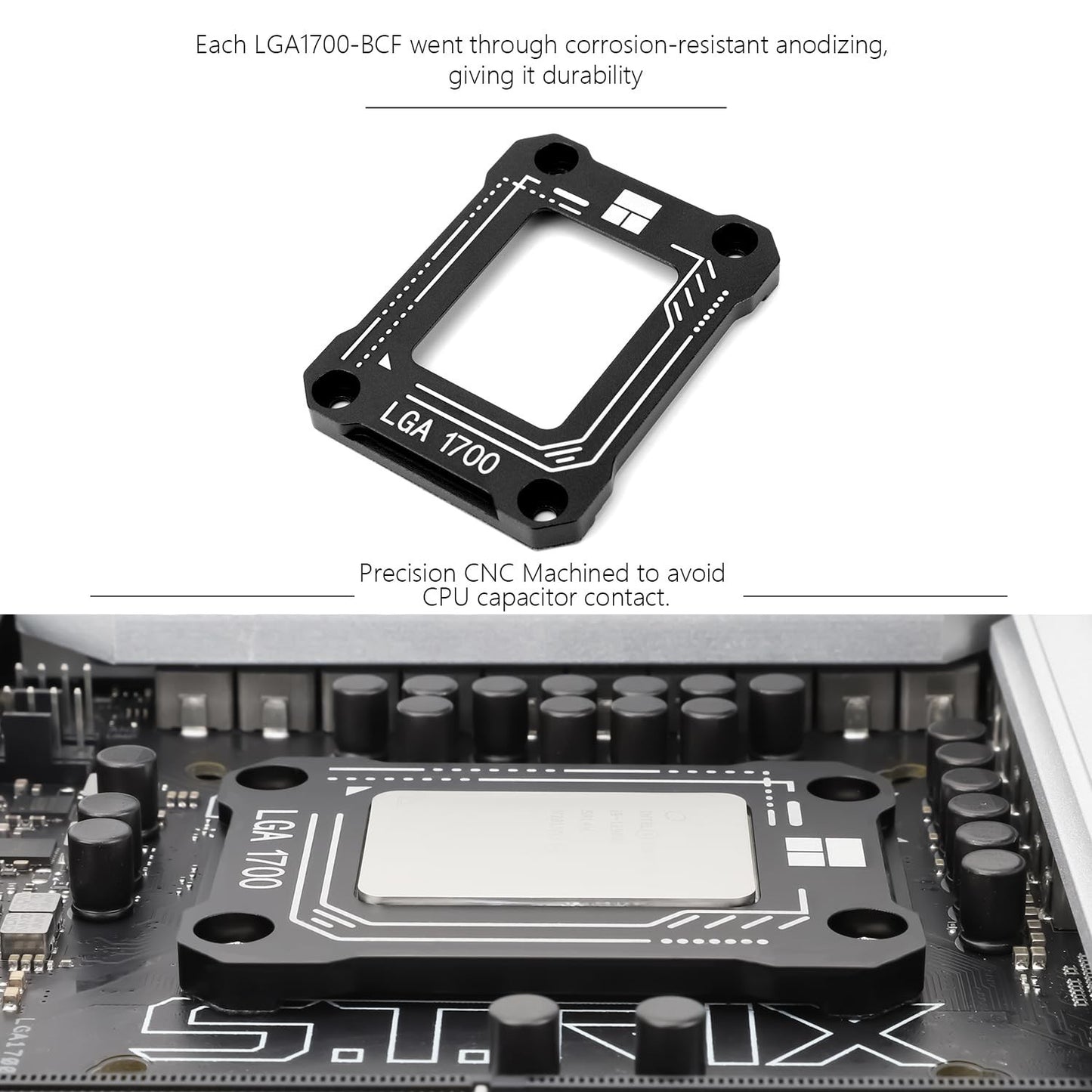 Thermalright LGA1700-BCF Nero V2 Fermo CPU, Intel 12/13/14th Anti-Bend Retainer