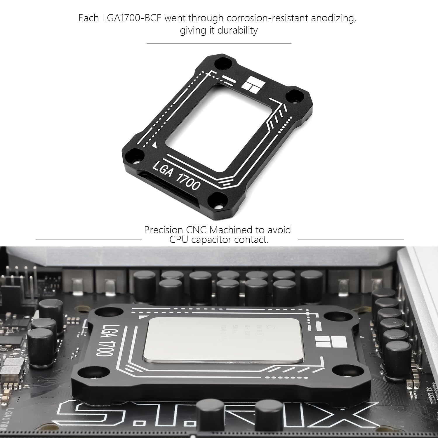 Thermalright LGA1700-BCF Nero V2 Fermo CPU, Intel 12/13/14th Anti-Bend Retainer