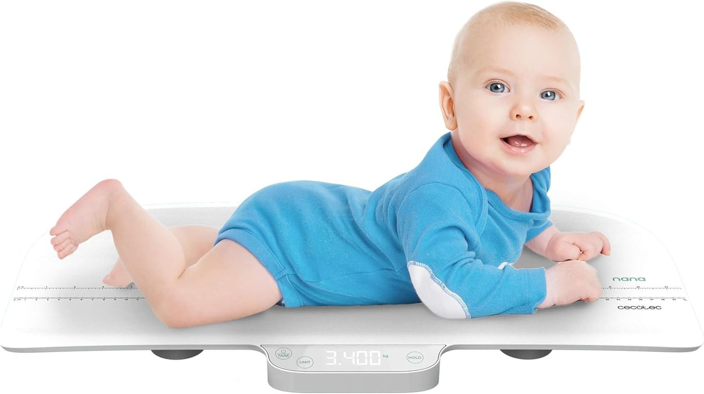 Cecotec Bilancia Digitale per Bambini Baby Nana Babycare Smartweight Display led