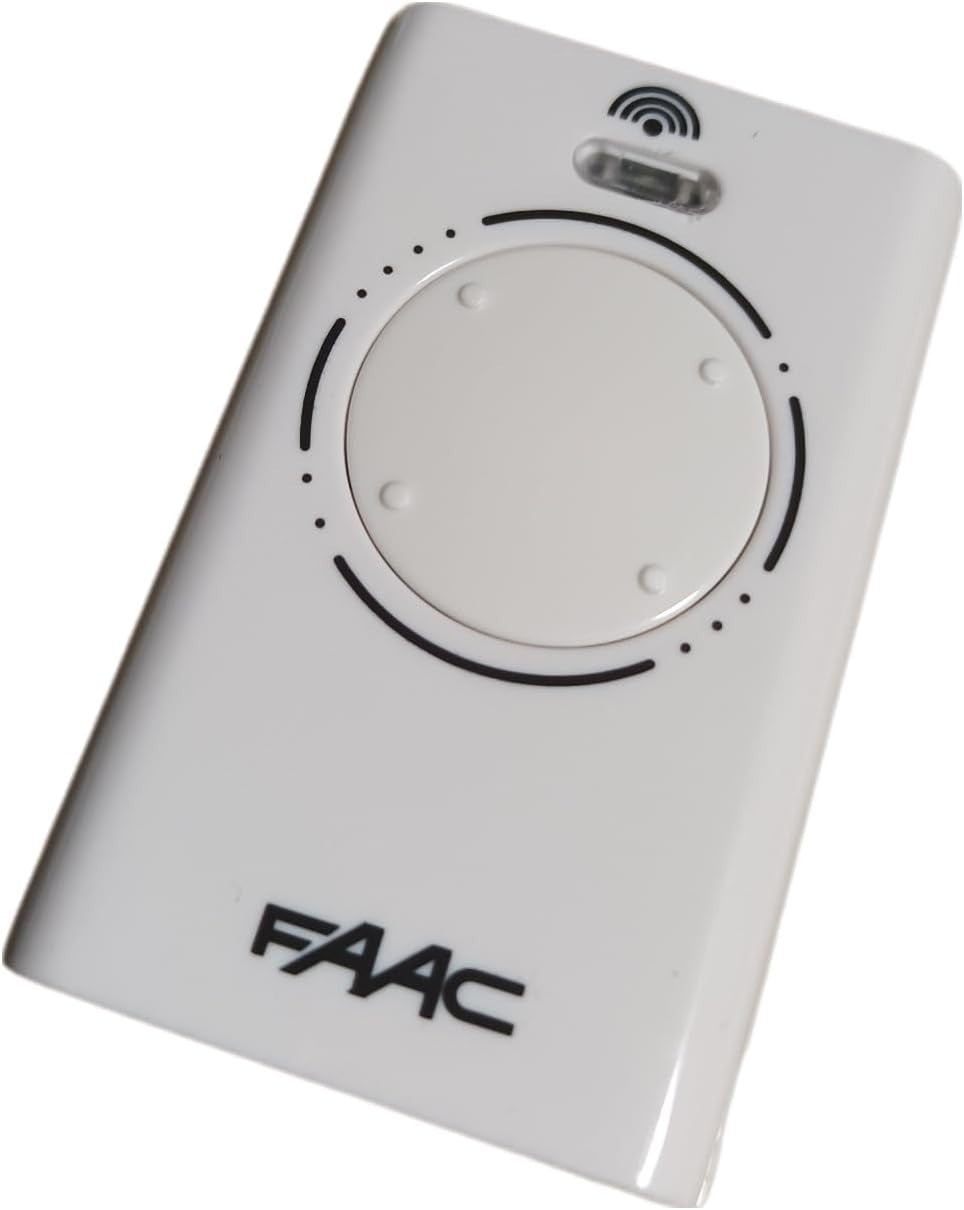 Telecomando 4 canali 868MHz - Bianco - FAAC XT4 868 - tecnologia SLH LR