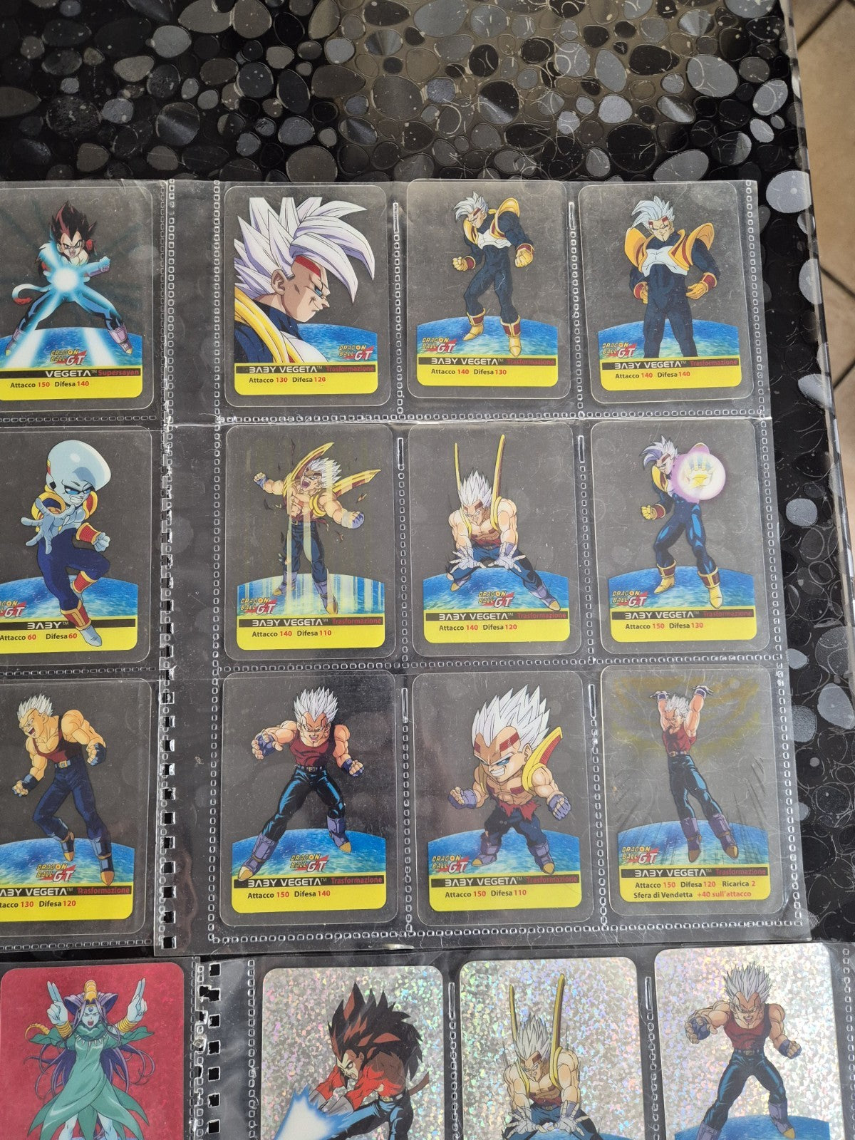 Lamincard Dragonball Gt Lotto Da 88 Card Come In Foto In Buone Condizioni 