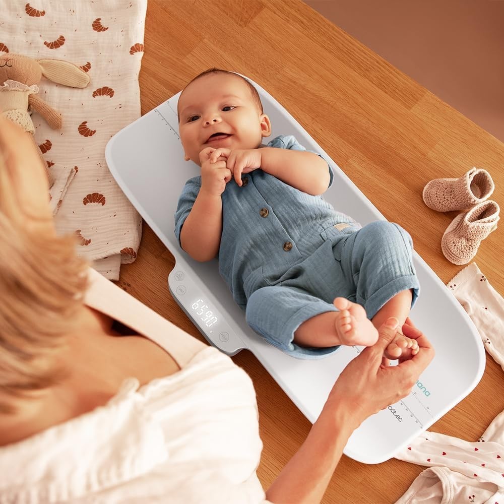 Cecotec Bilancia Digitale per Bambini Baby Nana Babycare Smartweight Display led