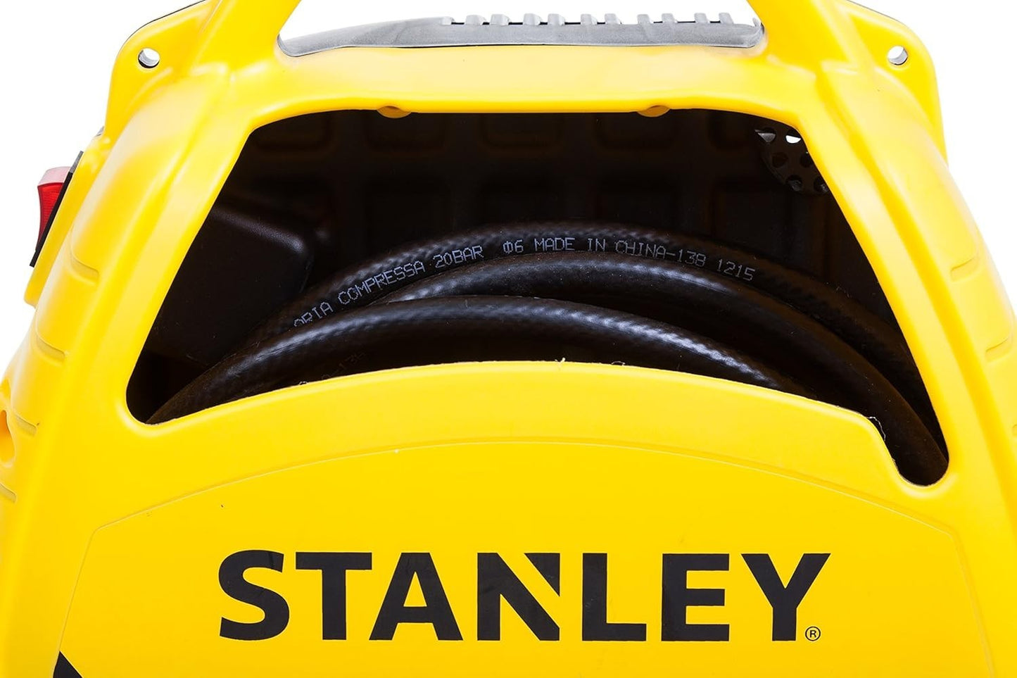 Stanley Compressore Aria Portatile 8 Bar Compressore Senza Olio con manometro