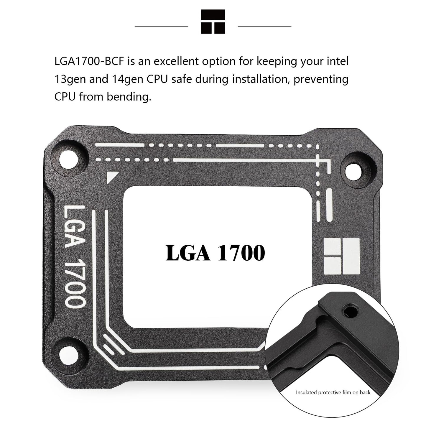 Thermalright LGA1700-BCF Nero V2 Fermo CPU, Intel 12/13/14th Anti-Bend Retainer